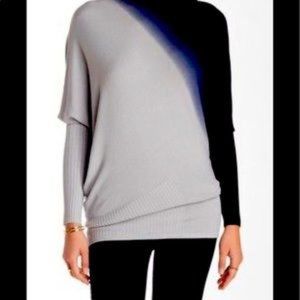Vertigo Paris Ombre Asymmetrical Finely Knit Sweater - NWT's